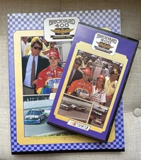 Brickyard 400 Inaugural Race Commemorative Book And Tape Recording