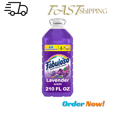 #ad Fabuloso 2X Concentrated Multi Purpose Cleaner Lavender 210 fl oz $32.20
