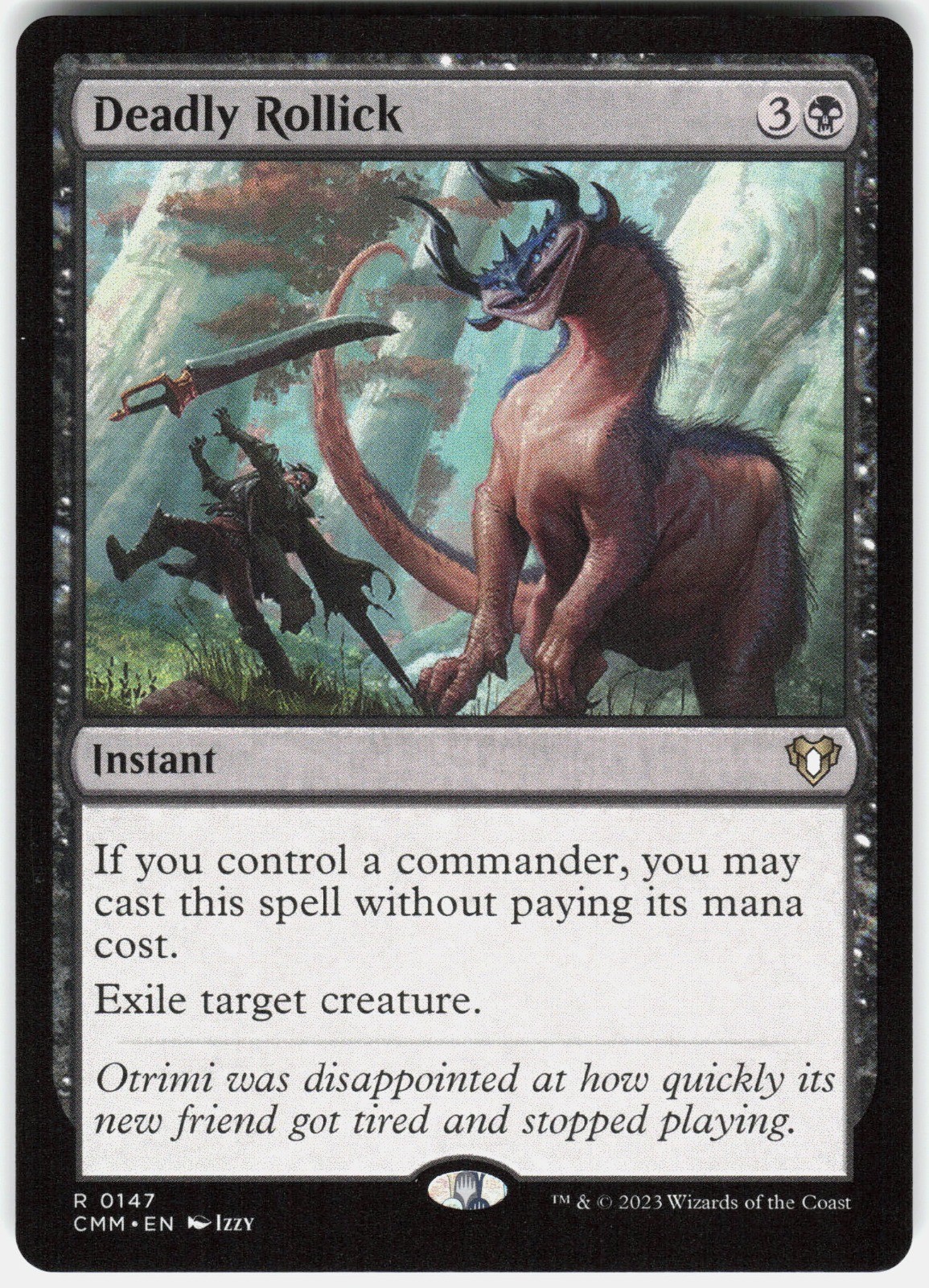 Deadly Rollick R Commander Masters 147 NM