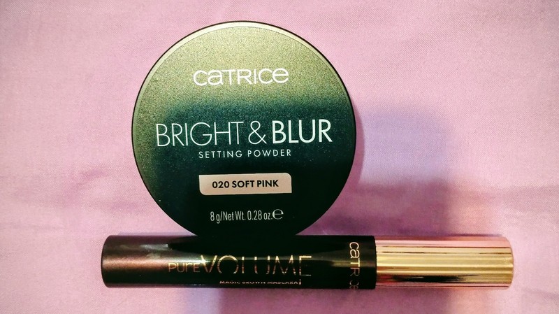 Catrice | Bright & Blur Loose Powder 020 Soft Pink & Pure Volume Mascara Brown