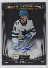 2024-25 O-Pee-Chee Platinum Rookie Auto Collin Graf #R-CG Auto 1rg1