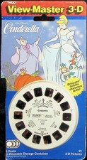 Disney's Cinderella 3d View-Master 3 Reel Packet