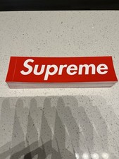 Supreme Box Logo Sticker for sale | eBay