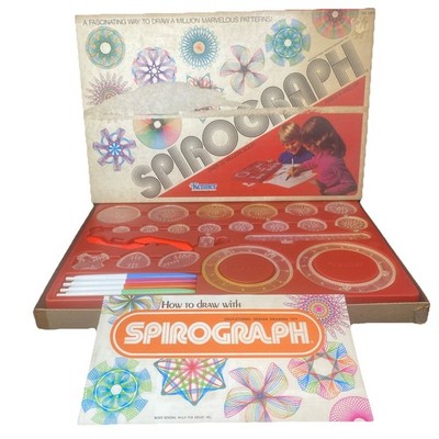 Vintage 1979 Kenner Spirograph Complete