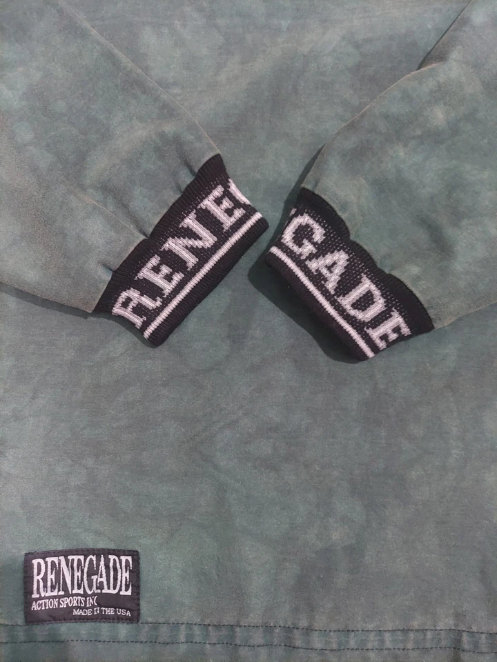 Camiseta deportiva de acción Renegade de colección camiseta de paintball verde tie dye EE. UU. de colección Foto 3 de 4