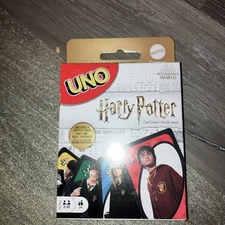 UNO Harry Potter Movie Themed Card Game 112 Cards 2-10 Players Ages 7+