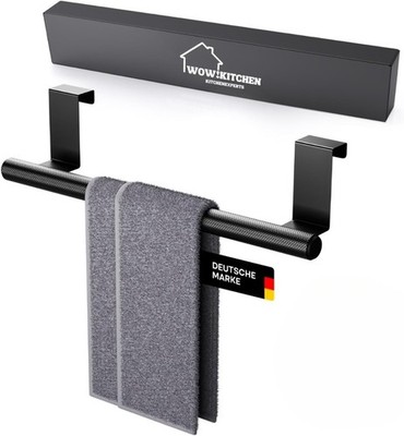 Wow!Kitchen  HANDTUCHHALTER OHNE Bohren für Küche - rutschfest und stabil - Ge
