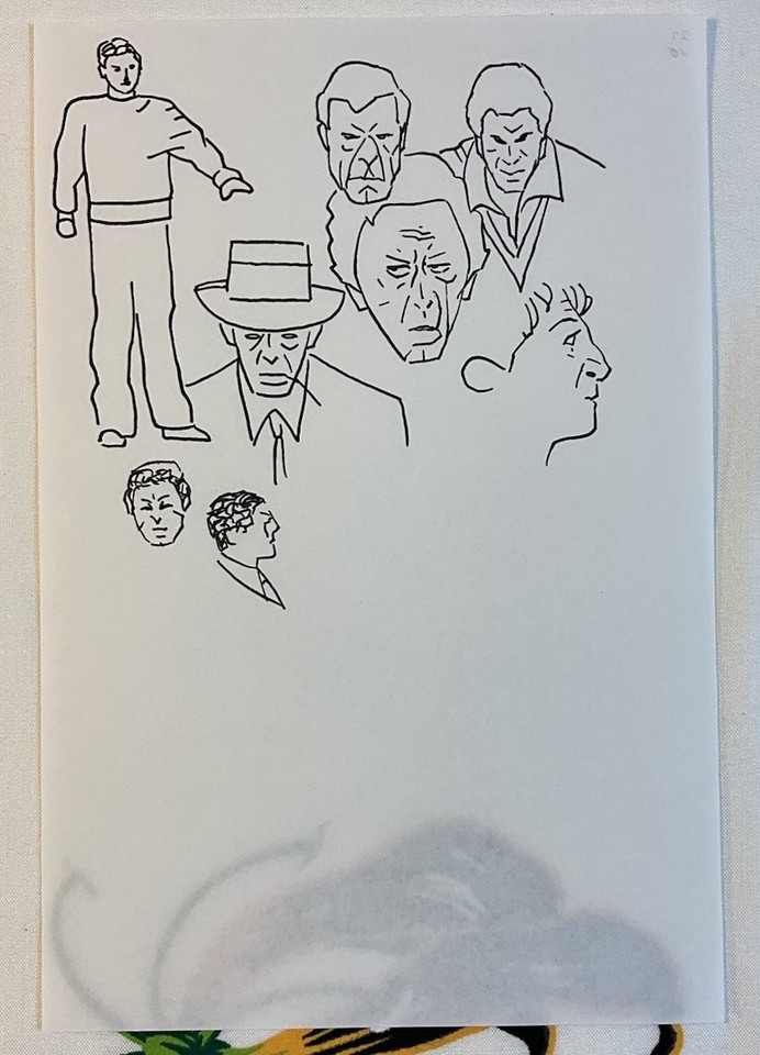 Alex Toth original sketch art Comic Art