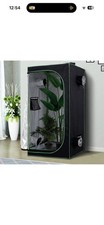 Mylar Hydroponic Grow Tent House with Floor Tray for Indoor Plant 80x80x160cm