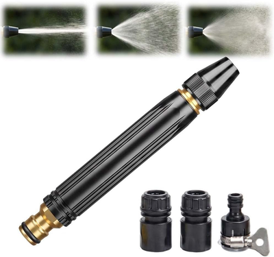 #ad High Pressure Power Washer Nozzle with Connector Set Power Jet Water with Three $29.07