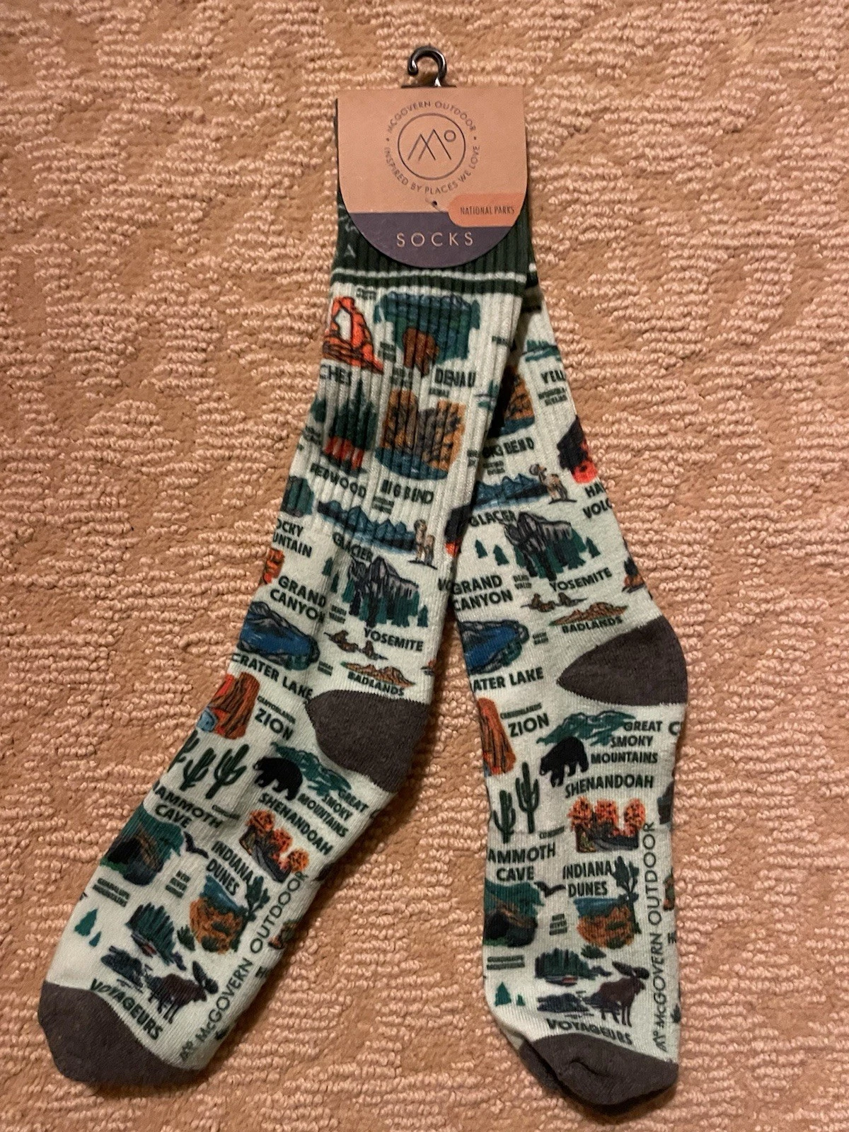 McGovern Outdoor National Parks Socks