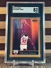 1990 SKYBOX BASKETBALL #41 MICHAEL JORDAN SGC 8 NM-MT | Beautiful Clean Card