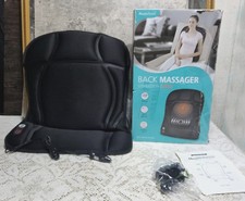 HealthTouch Vibration Back Massager with Heat Home or Car Portable Heated Pad