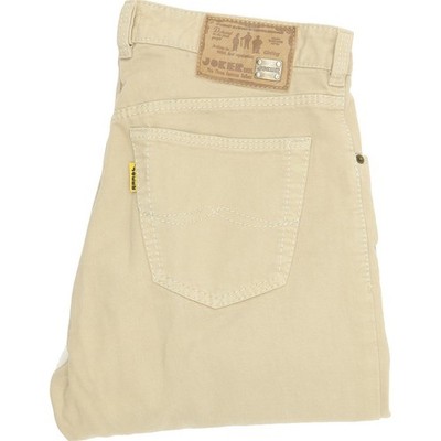 Joker Humphrey & Brothers Herren Beige Straight Regular Jeans W34 L30 (51457)
