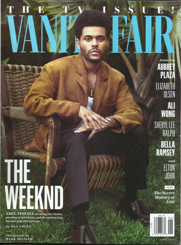 Vanity Fair Weeknd Aubrey Plaza Elizabeth Olsen Ali Wong Bella Ramsey Elton John
