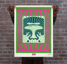 Shepard Fairey Obey ANDRE THE GIANT Signed Numbered Screen Print RARE