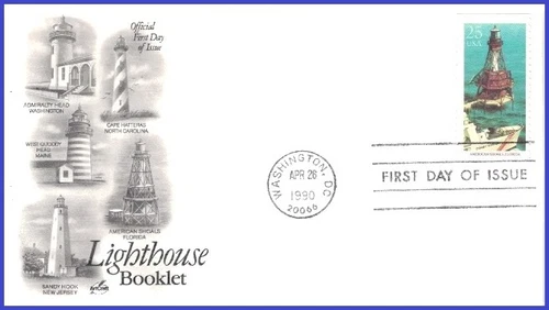 USA5 #2473 U/A ARTCRAFT FDC   Lighthouse American Shoals Florida