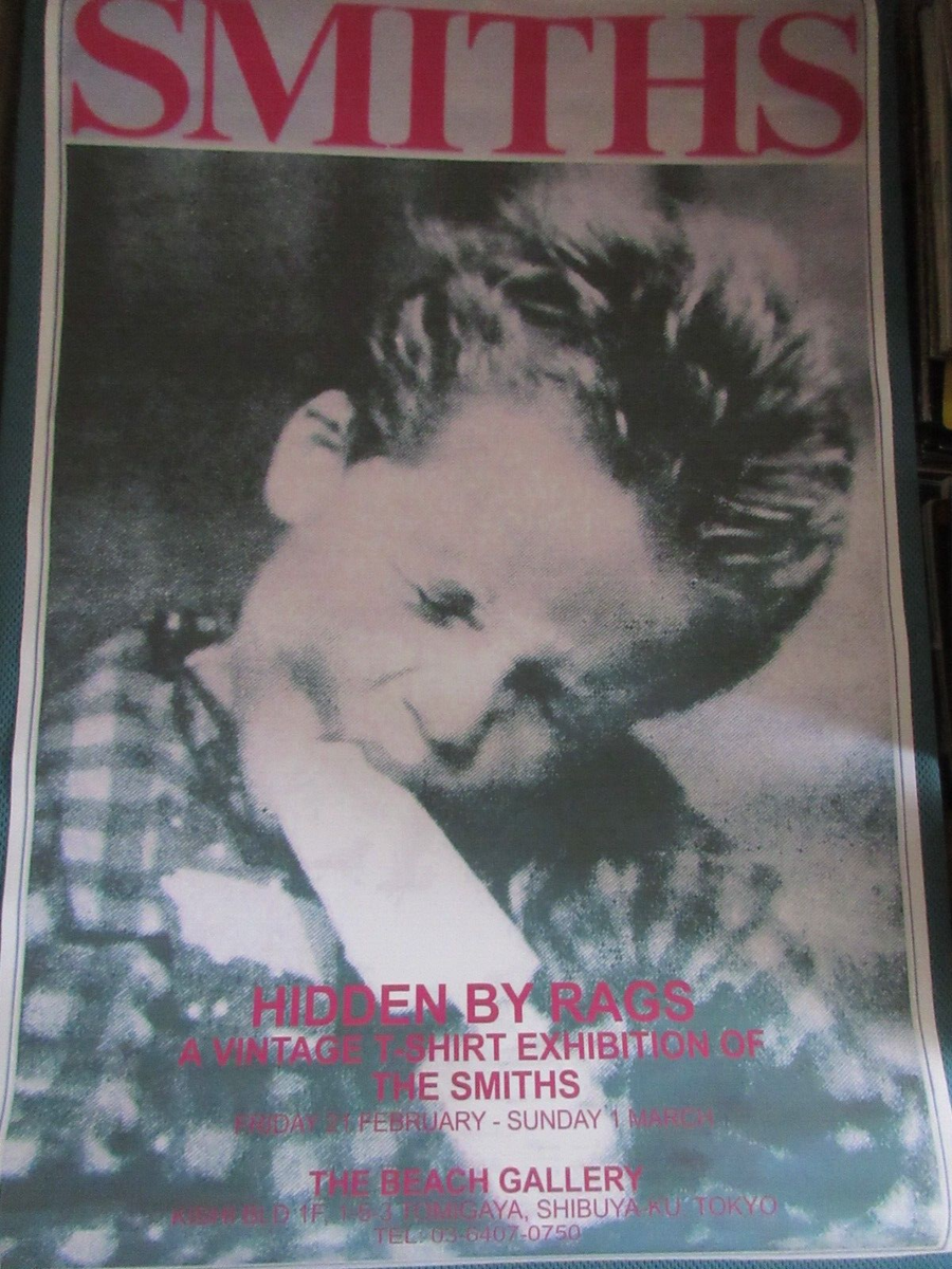 the smiths ポスター Hidden by Rags Japan Promo Poster for The Smiths T-Shirt