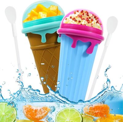 500ml Große Kapazität Slushy Cup Sommer Squeeze Hausgemachte Saft...