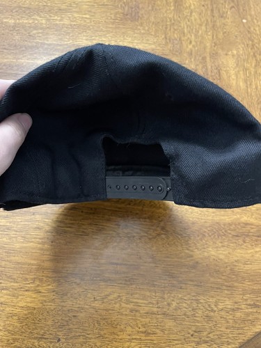 Crown & Upper Vision Anime All Day Snapback Hat Black One Size Fits All Cap 🧢 - Picture 2 of 4