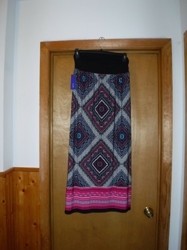 Maxi Gonne Pull On APT.9 Tutte Taglie Regolari Multicolore Elastico Vita 95% Polye - Foto 32 di 87