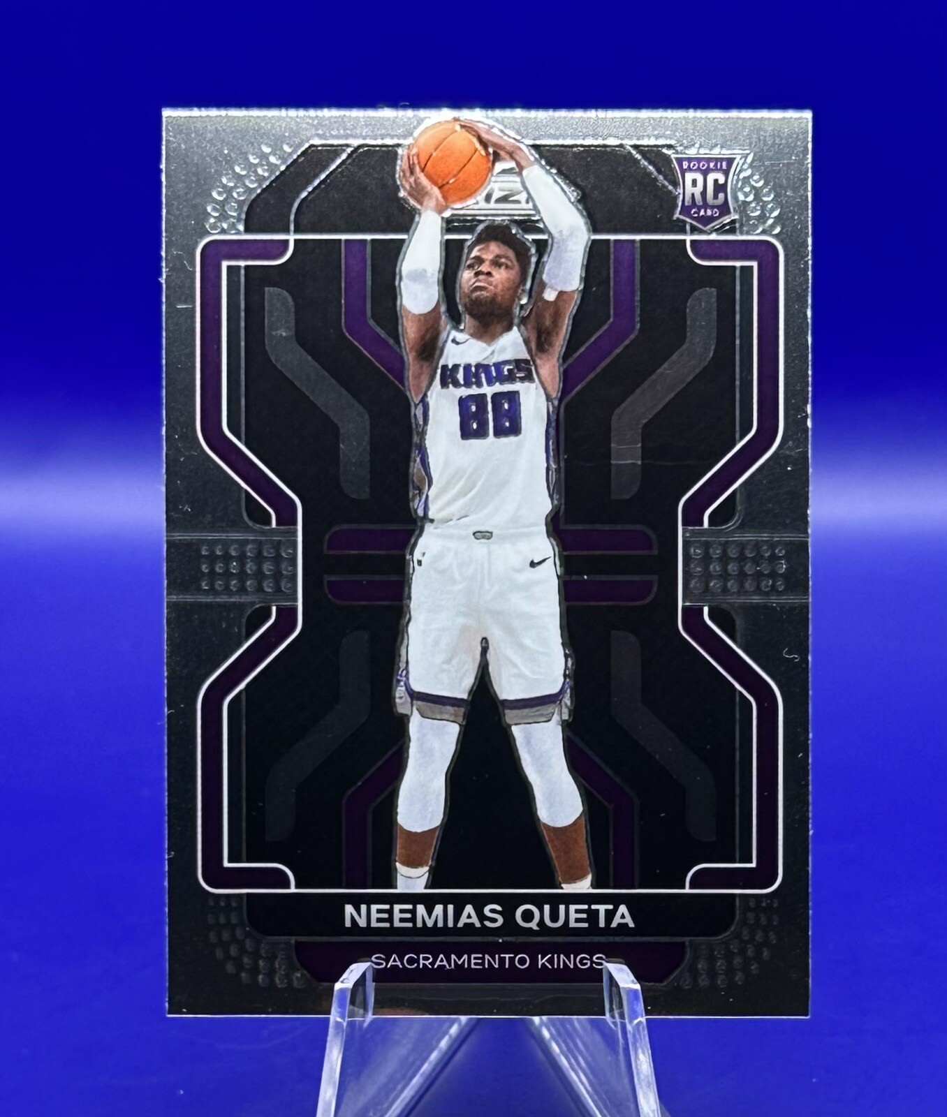2021-22 Panini Prizm NEEMIAS QUETA Rookie RC #316 Kings / Boston Celtics