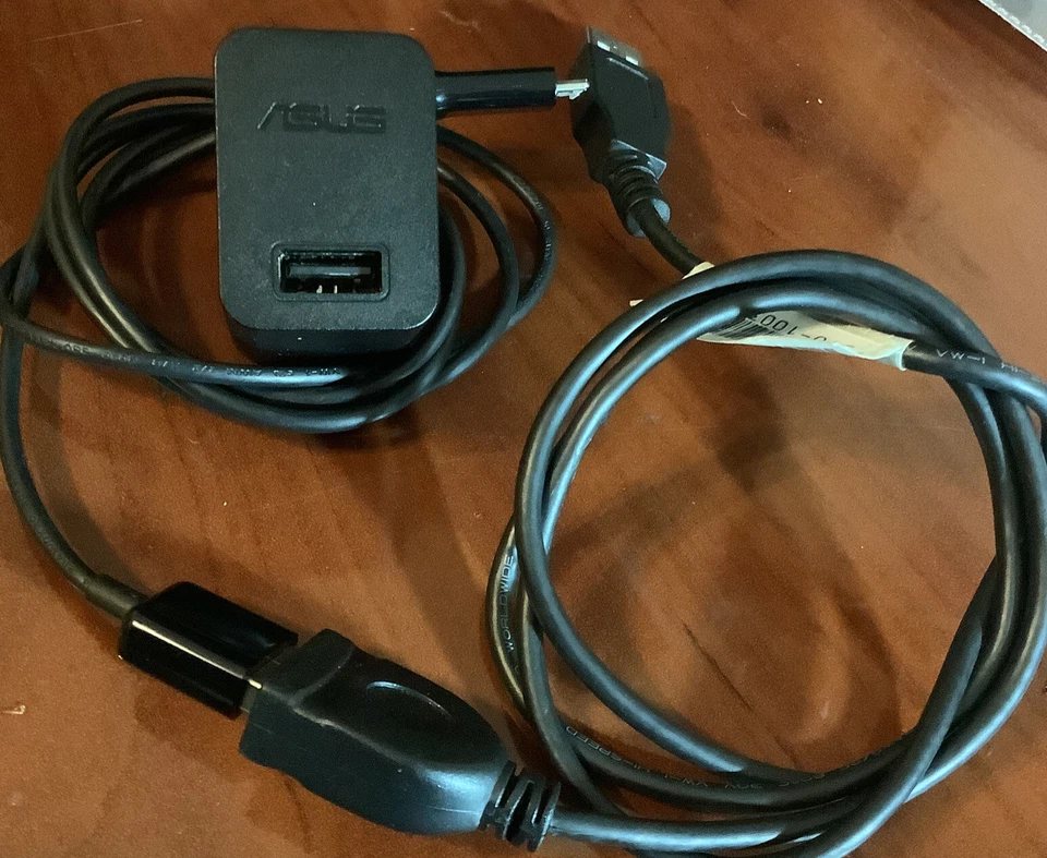 ASUS N0. AD2061320 010-6LF AC Adapter Genuine Original OEM *With Cables ,Black - Image 2 of 4