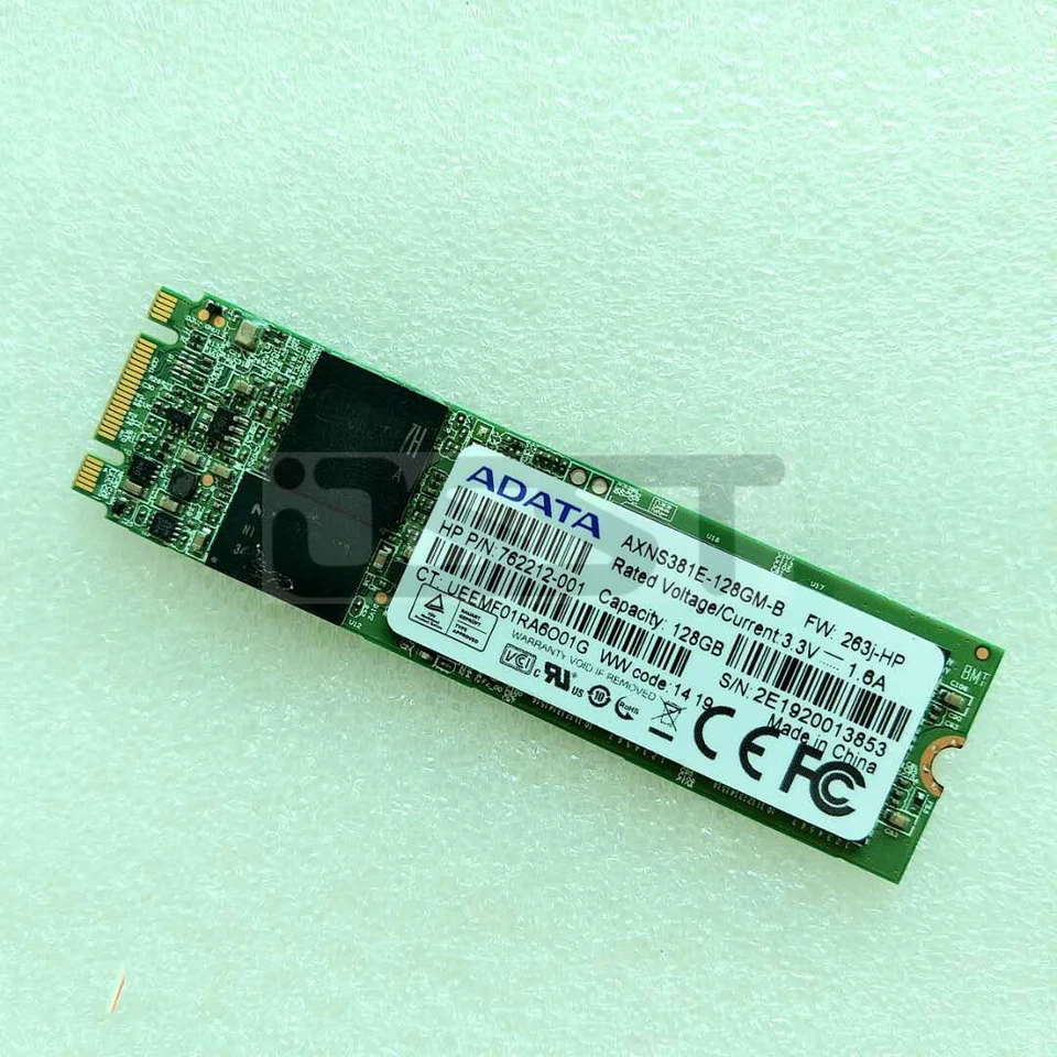 AData AXNS381E-128GM-B NGFF 2280 M.2 SATA 128GB SSD 6.0Gbs MLC Solid State Drive