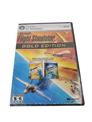 Microsoft Flight Simulator X Gold Edition PC  Windows 2008