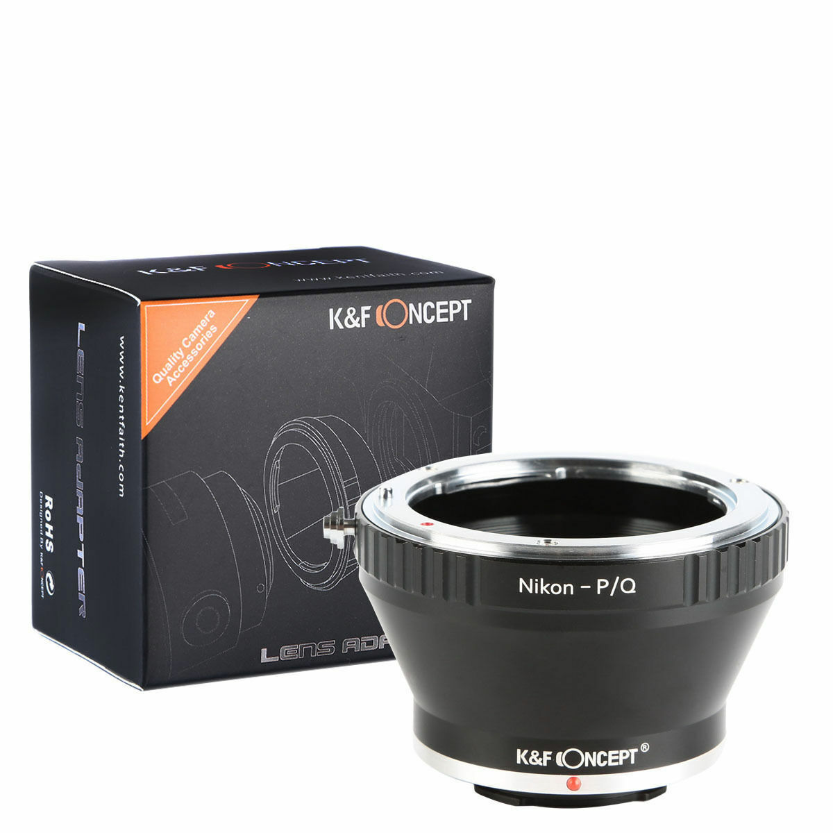 K&F CONCEPT PK-P/Q レンズアダプター（K&F Concept Lens Adapter for  