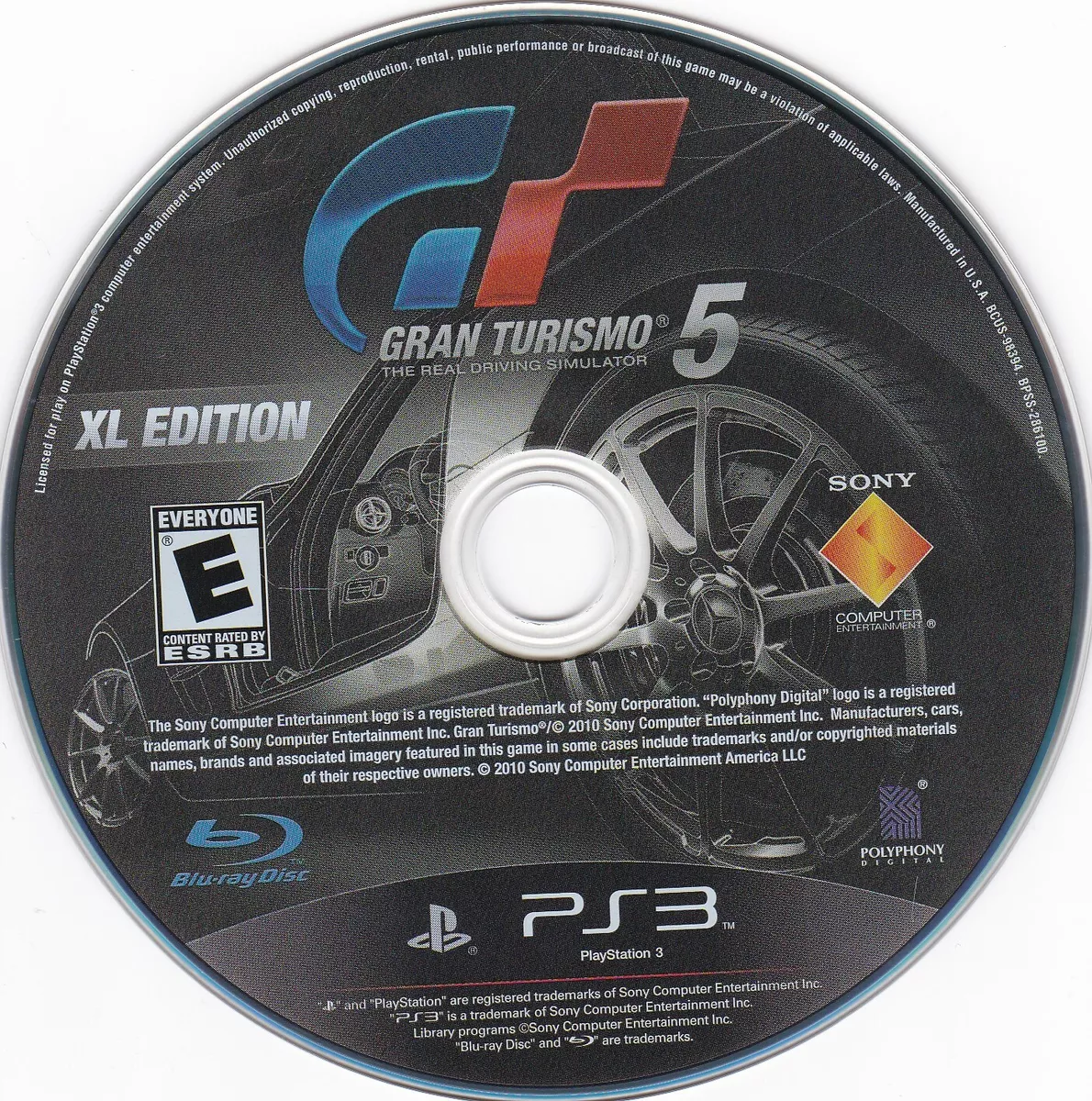 Gran Turismo 5: The Real Driving Simulator XL Edition PlayStation 3, PlayStation 4 98394 - Best Buy