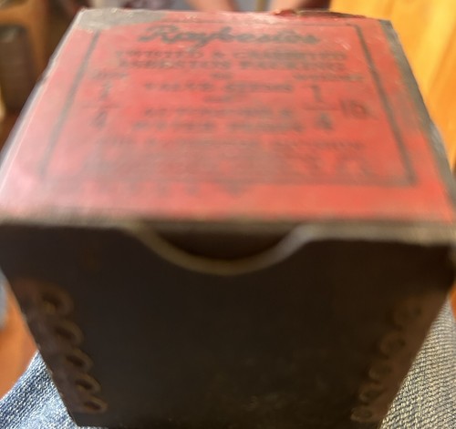 Vintage, Original Raybestos 1/4 LB Valve Stem & Water Pump Packing-Full! Display - Picture 2 of 5