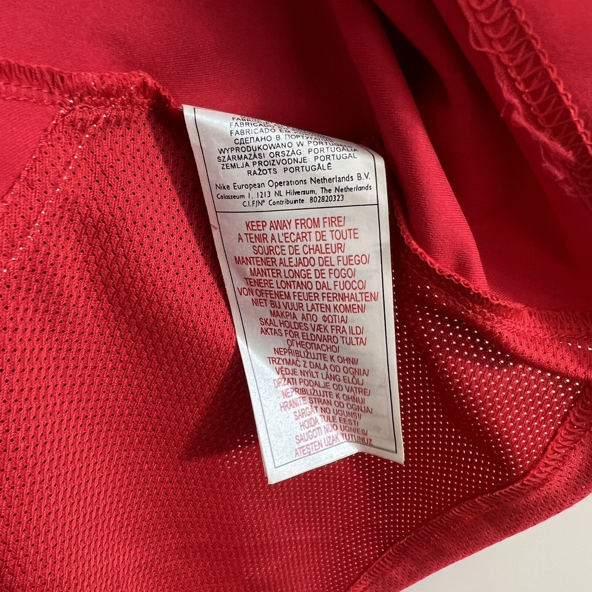 Arsenal Player Issue Bergkamp 10 Home Football Shirt 2002/04