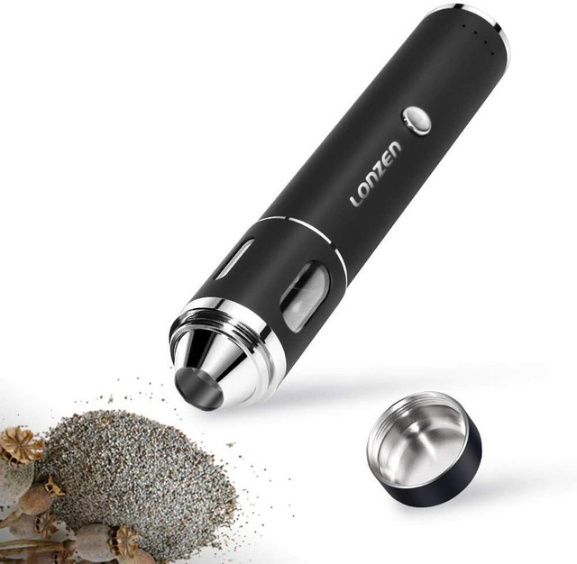 Rechargeable Electric Dry Herb Grinder Lonzen 2018 Best Design Crush