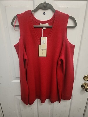  MICHAEL KORS Cold Shoulder Sweater size 1x new with tags