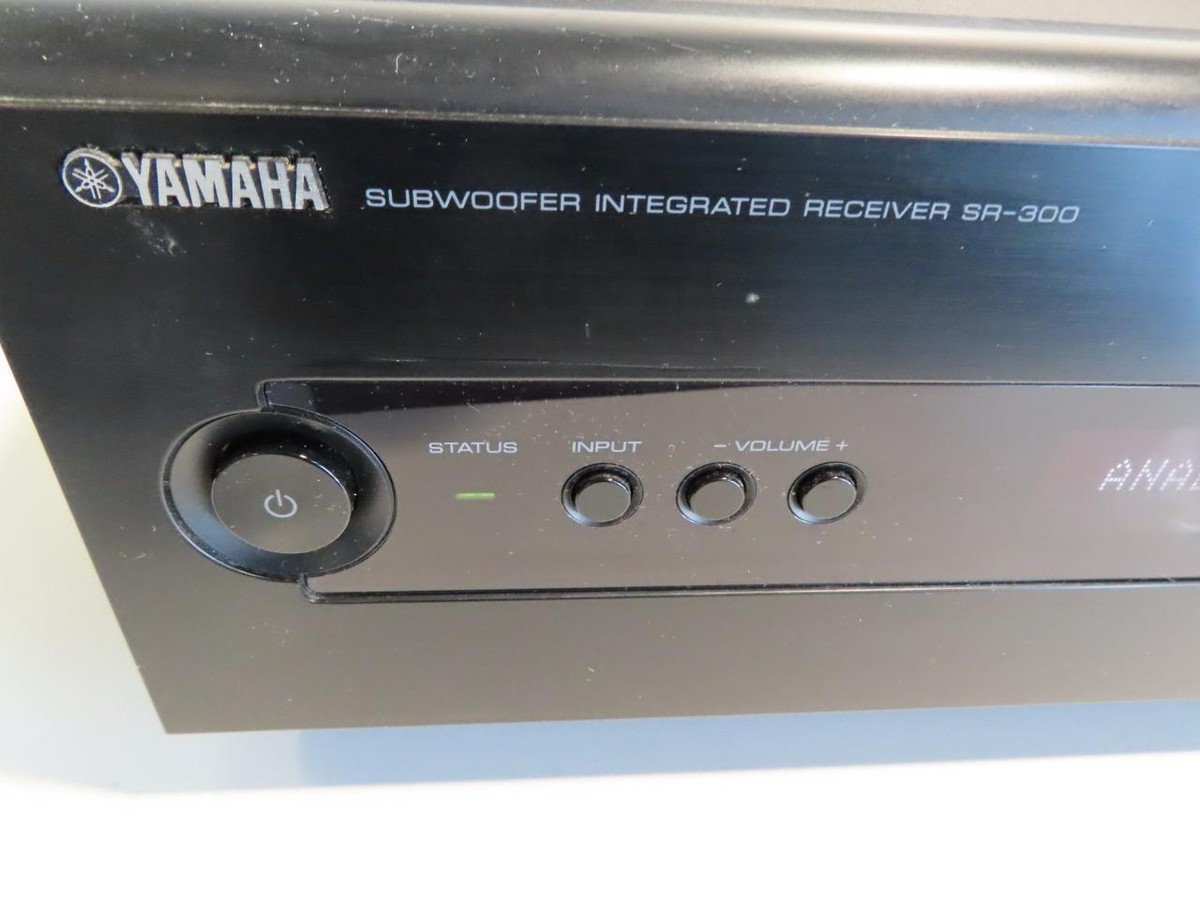 スピーカー・ウーファー YAMAHA SR-300 YAMAHA SR-300 AVアンプ・サブウーファー＋スピーカー - メルカリ