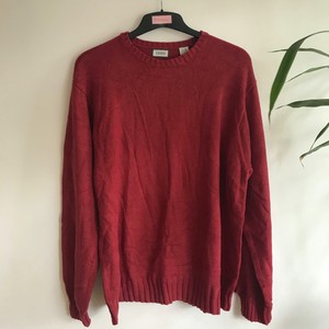 lacoste red jumper
