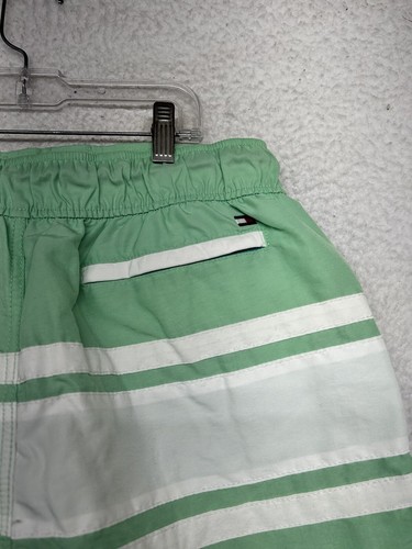 Tommy Hilfiger Swim Trunks Mens M Medium Green Bathing Suit NWT - Picture 11 of 16