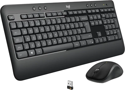 Logitech MK540 Advanced Wireless Keyboard and Mouse Combo for Windows, 2.4 Ghz U - Image 1 of 4