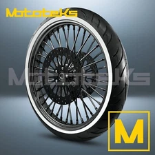 21X3.5 FAT SPOKE WHEEL 40 STAINLESS SPOKES FOR HARLEY TOURING BAGGER FRONT RIM