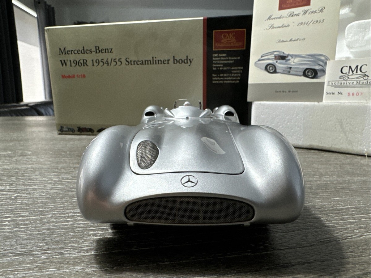1/18 Scale CMC Mercedes Benz W196R 1954/55 Streamliner Body 1/18 Scale CMC Mercedes Benz W196R 1954/55 Streamliner Body