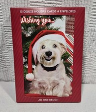 Westie Christmas Greeting Cards and Envelopes Pack of 16 West Highland Terrior