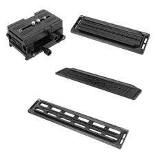 CAMVATE Camera QR Mount Plate w/ARRI-Style Dovetail Clamp & 12"/18" Long Bottom