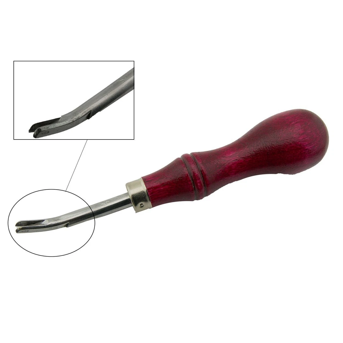 C.S. Osborne Palm Awl Haft #142 Leathercraft Tool Made in USA Review - Was Made in the USA