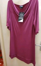 LADIES SILKY SATERN COWL NECK L 14/16 B.N.W.T.