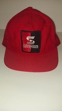 Vintage MADE IN USA Safety Kleen Patch Mesh Trucker Hat Cap Retro NOS NWOT