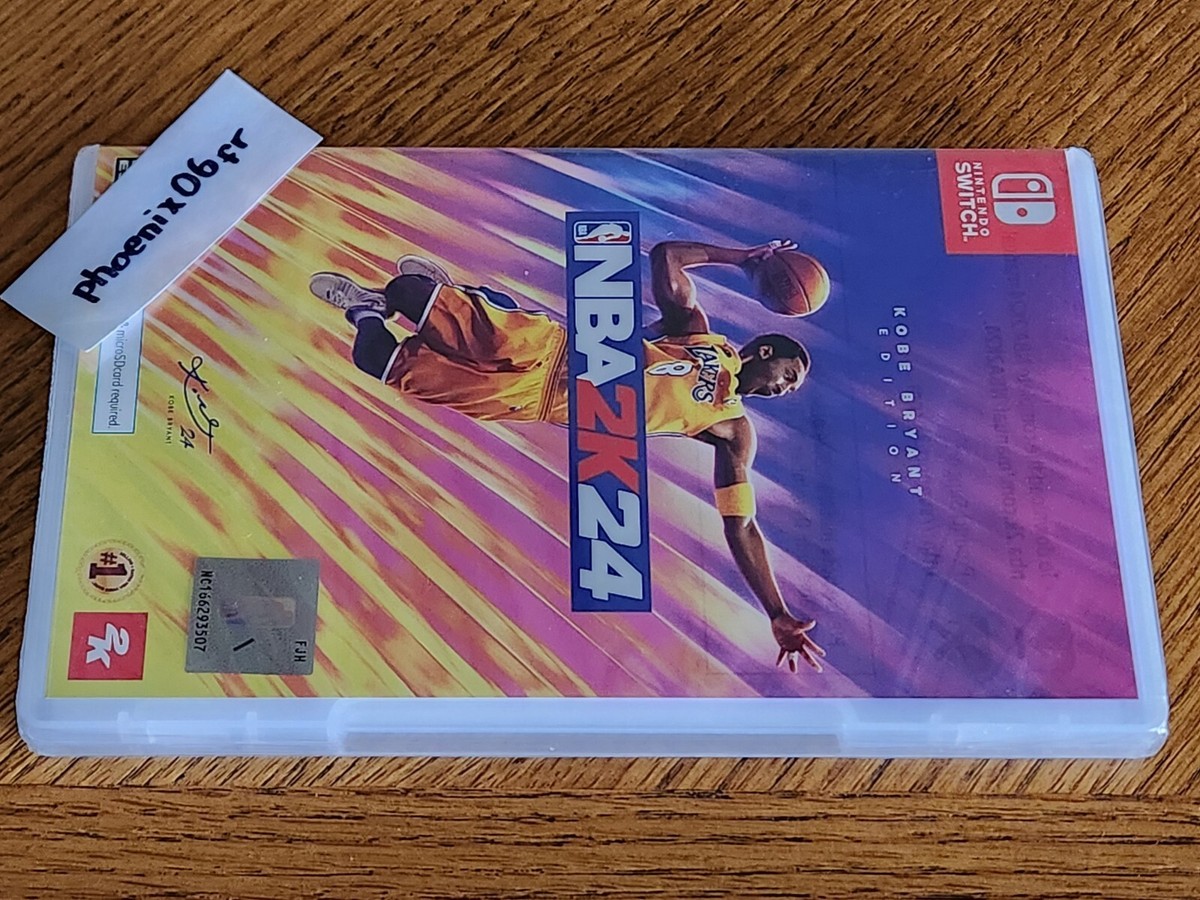 Nintendo Switch Kobe Bryant NBA2k memorabilia NBA 2K24 [ Kobe Bryant Edition ] (Nintendo Switch) NEW | eBay