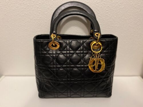 Dior 276353 LADY DIOR STUDS 5 BLACK/GREY 57/17/140 women Dior 276353 LADY DIOR STUDS 5 BLACK/GREY 57/17/140 women