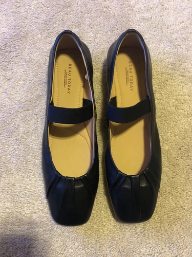 beau today shoes black ballet flats Woman’s Size 10 Style 28333 NEW As Pictured