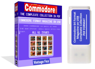 Commodore Format Magazine Complete Collection All Issues in PDF Amiga ...